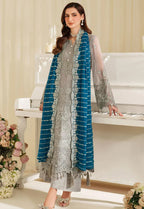 Embroidered Chiffon 3 Piece Unstitched Suit IPC-M-96-AMERIA - Party Wear