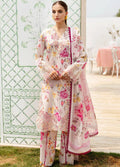 Embroidered Lawn 3 Piece Unstitched Suit RL-N-608 - Summer Collection