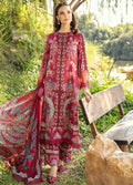Embroidered Lawn 3 Piece Unstitched Suit MBL-MPT-2514-B-25 - Summer Collection