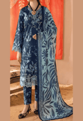 Embroidered Lawn 3 Piece Unstitched Suit NC-NP-465-B - Summer Collection