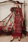 Embroidered Lawn 3 Piece Unstitched Suit MBL-MPT-2709-A-25 - Summer Collection