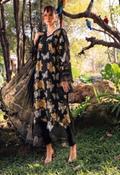 Embroidered Lawn 3 Piece Unstitched Suit BLACK-MBL-MPT-2901-A-26 - Summer Collection