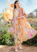 Embroidered Lawn 3 Piece Unstitched Suit MBL-MPT-2509-A-25 - Summer Collection