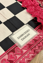 Embroidered Lawn 3 Piece Unstitched Suit MBL-MPT-2906-B-25 - Summer Collection