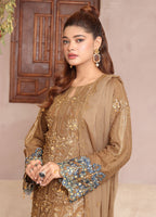 Arzoo By Polawn Embroidered Stitched 3 Piece Chiffon Suit PD-24-703-Ready to Wear