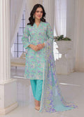 Gulzar By Polawn Printed Stitched 3 Piece Lawn Suit PD-25-301 - Ready to Wear