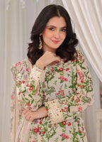 Gulzar By Polawn Printed Stitched 3 Piece Lawn Suit PD-25-303 - Ready to Wear