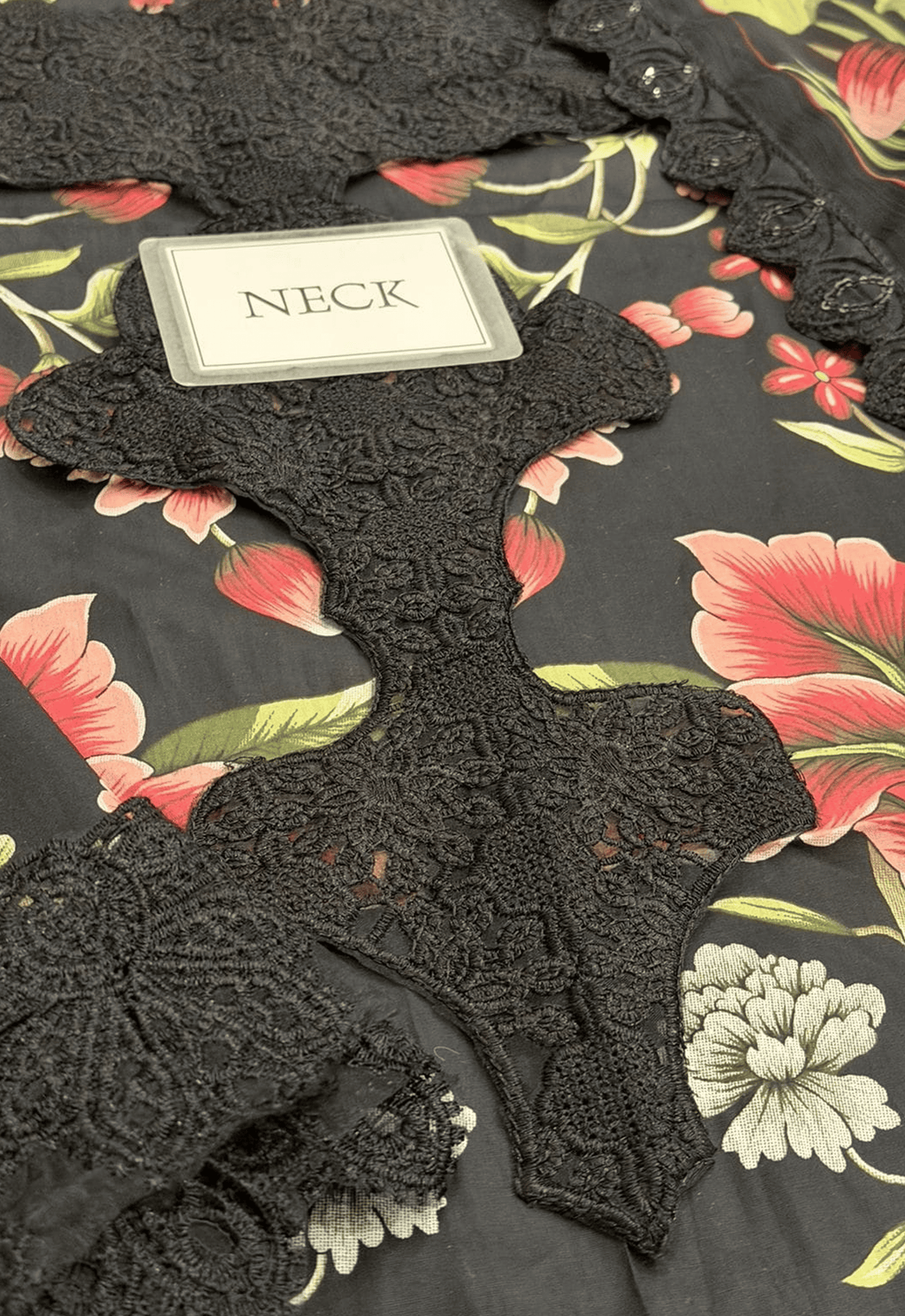 Embroidered Lawn 3 Piece Unstitched Suit MBL-MPT-2709-B-25 - Summer Collection