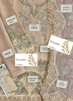Embroidered Chiffon 3 Piece Unstitched Suit MBC-MPC-24-106 - Party Wear