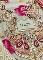 Embroidered Lawn 3 Piece Unstitched Suit RL-N-608 - Summer Collection