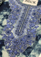 Embroidered Lawn 3 Piece Unstitched Suit SL-U3PE-DY25V2-10 - Summer Collection