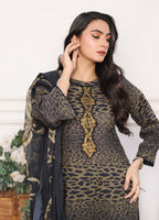 Embroidered Stitched 3 Piece Lawn Suit PD-24-104-A- Ready to Wear