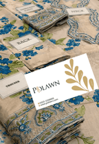 Embroidered Lawn 3 Piece Unstitched Suit ACL-EID-01-B - Summer Collection