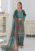 Naina By Polawn Embroidered Stitched 3 Piece Lawn Suit PD-25-437-A-Ready to Wear