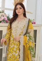 Naina By Polawn Embroidered Stitched 3 Piece Lawn Suit PD-25-439-A-Ready to Wear