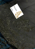 Embroidered Unstitched Saree  AJCC-D08-23-Party Wear