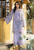 Embroidered Lawn 3 Piece Unstitched Suit EL-WM-ERC-06B-26 - Summer Collection