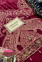 Embroidered Chiffon 3 Piece Unstitched Suit MBC-MPC-25-102 - Party Wear