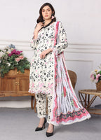 Embroidered Stitched 3 Piece Lawn Suit PD-24-103-Ready to Wear