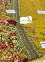 Embroidered Lawn 3 Piece Unstitched Suit MBL-MPT-2202-A-24 - Summer Collection