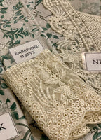 Embroidered Lawn 3 Piece Unstitched Suit AL-KYLON-25 - Summer Collection