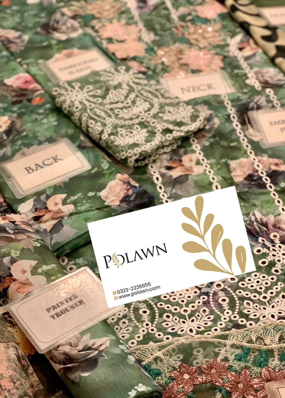 Embroidered Lawn 3 Piece Unstitched Suit ANL-Arabella-GKL-06-25 - Summer Collection
