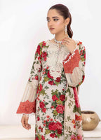Naina By Polawn Embroidered Stitched 3 Piece Lawn Suit PD-24-605-B-Ready to Wear