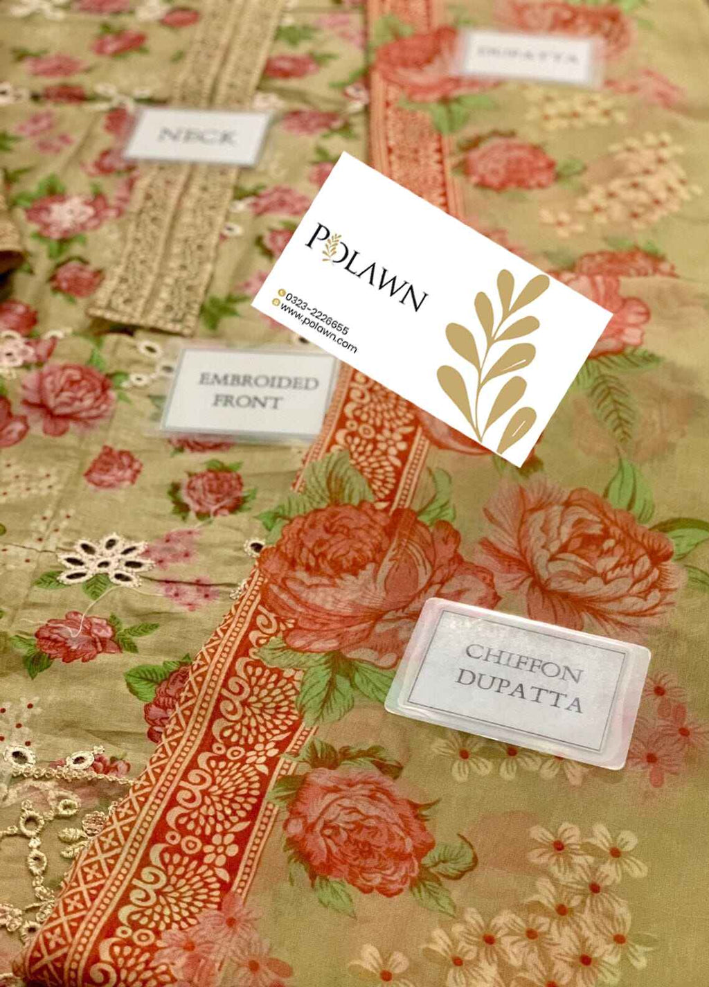 Embroidered Lawn 3 Piece Unstitched Suit IL-SFL-05-Radiance - Summer Collection