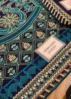 Embroidered Chiffon 3 Piece Unstitched Suit AJRNC-D10- 23-Party Wear
