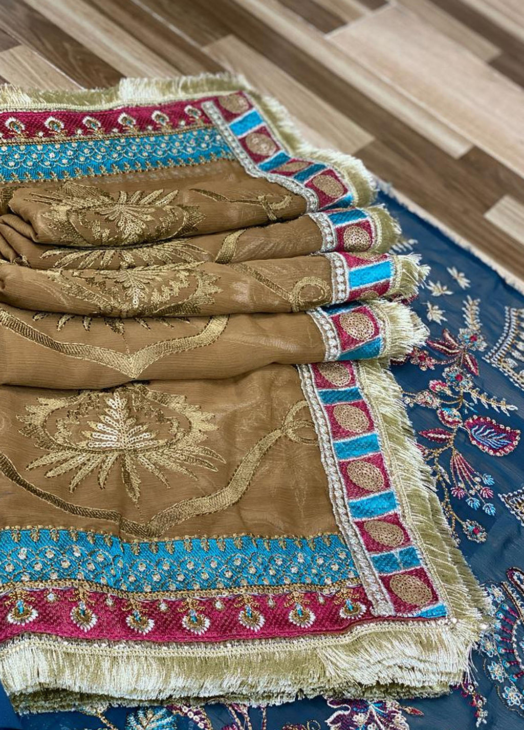 Embroidered Unstitched 3 Piece Chiffon Suit BC-D02-Party Wear