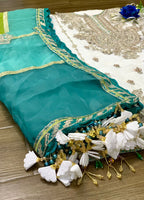 Embroidered Unstitched 3 Piece Chiffon Suit MBC-D07-22-Party Wear
