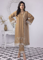 Embroidered Stitched 3 Piece Chiffon Suit PD-23-103 Ready to Wear