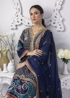 Embroidered Stitched 3 Piece Chiffon Suit PD-23-105 Ready to Wear
