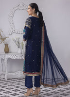 Embroidered Stitched 3 Piece Chiffon Suit PD-23-105 Ready to Wear
