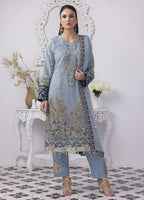 Embroidered Stitched 3 Piece Chiffon Suit PD-23-106 Ready to Wear