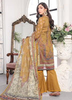 Aafreen By Polawn Embroidered Stitched 3 Piece Lawn Suit PD-24-201-B-Ready to Wear