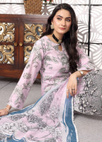 Aafreen By Polawn Embroidered Stitched 3 Piece Lawn Suit PD-24-204-A-Ready to Wear
