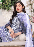 Aafreen By Polawn Embroidered Stitched 3 Piece Lawn Suit PD-24-205-Ready to Wear