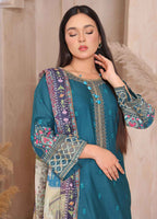 Embroidered Stitched 3 Piece Lawn Suit PD-24-302 - Ready to Wear