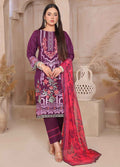 Embroidered Stitched 3 Piece Lawn Suit PD-24-304 - Ready to Wear