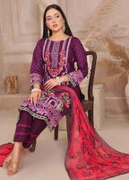 Embroidered Stitched 3 Piece Lawn Suit PD-24-304 - Ready to Wear