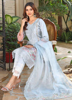 Embroidered Stitched 3 Piece Lawn Suit PD-24-305 - Ready to Wear