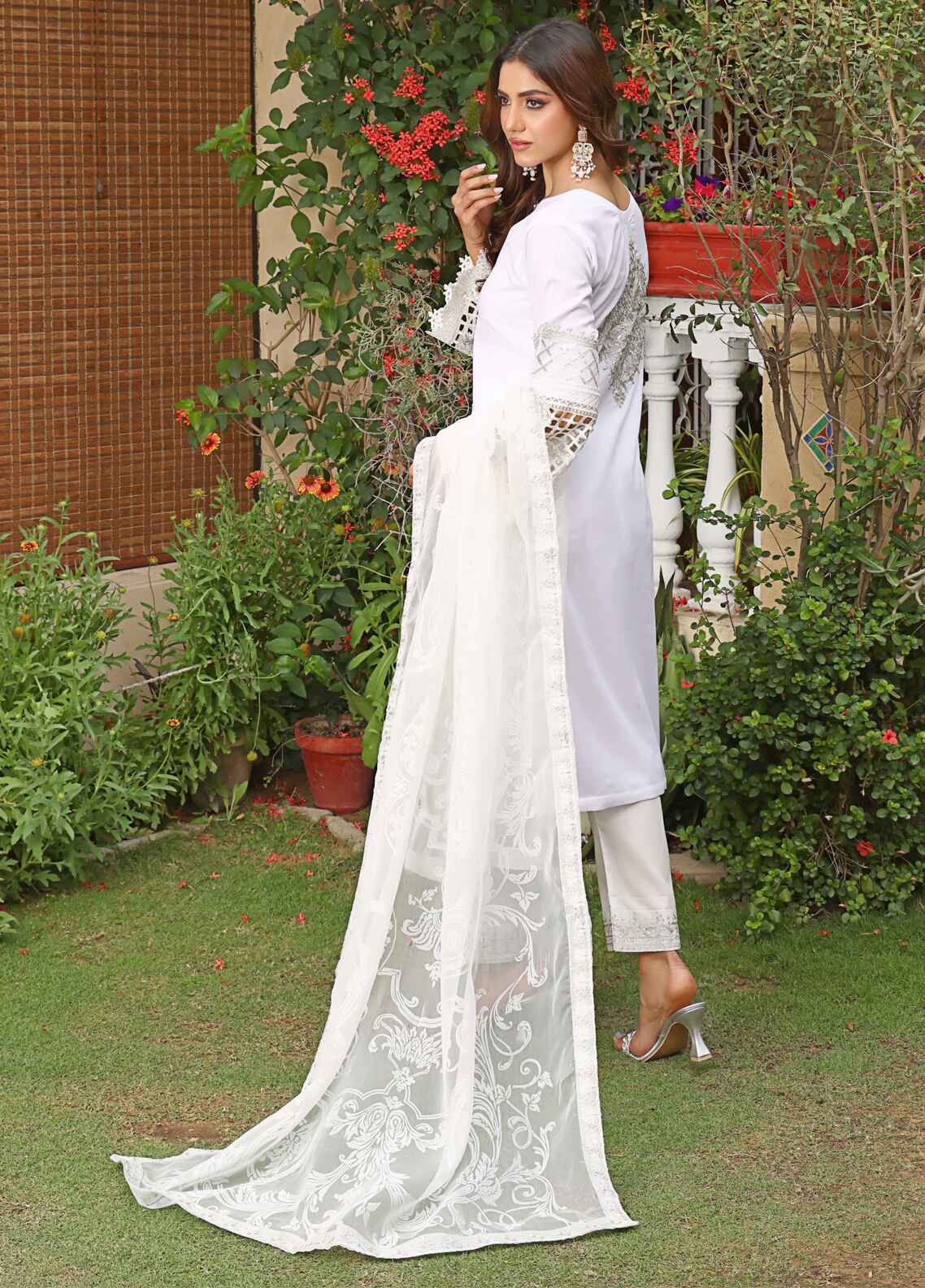 Embroidered Stitched 3 Piece Lawn Suit PD-24-306 - Ready to Wear