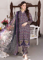 Nayab By Polawn Embroidered Stitched 3 Piece Lawn Suit PD-24-405-B-Ready to Wear