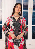 Printed Stitched 3 Piece Lawn Suit PD-25-101-Ready to Wear