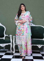 Printed Stitched 3 Piece Lawn Suit PD-25-105-Ready to Wear