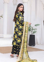 Printed Stitched 3 Piece Lawn Suit PD-25-106-Ready to Wear