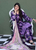 Printed Stitched 3 Piece Lawn Suit PD-25-107-Ready to Wear