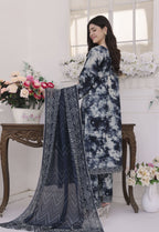Jhilmil By Polawn Embroidered Stitched 3 Piece Lawn Suit PD-25-423-Ready to Wear