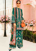 Embroidered Lawn 3 Piece Unstitched Suit MBL-MPT-2610-A-25 - Summer Collection